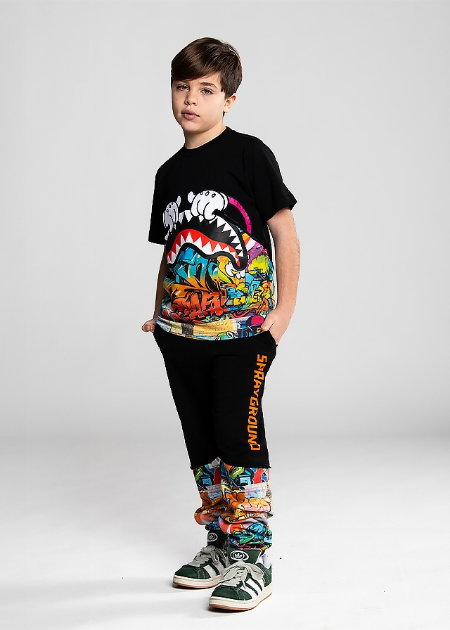 Штани, утеплені, Чорний, SPRAYGROUND США, 26OZ