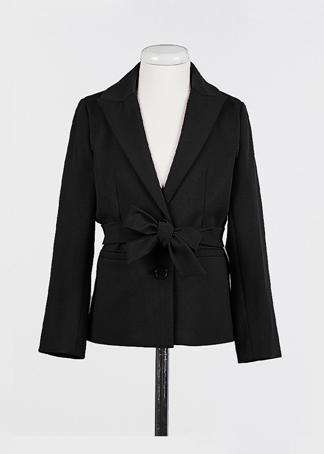 Піджак, + пояс, Чорний, TWINSET Італія, 25OZ