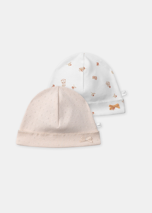 Головний убір Шапка, 2 шт. Рожевий,, Білий, Sergent Major Франція, 26OZ