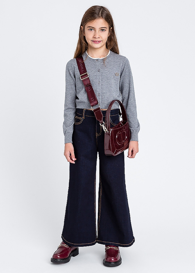 Штани, Джинси, Темно-синій, TWINSET Італія, 26OZ