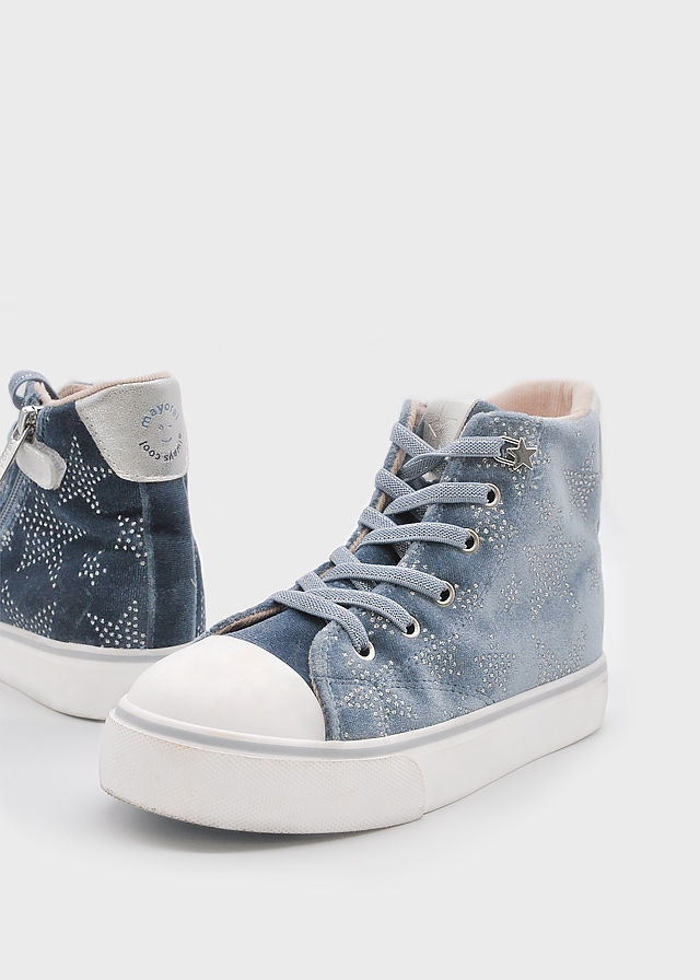 Кеди, високі, Блакитний, Mayoral Іспанія, 26OZ