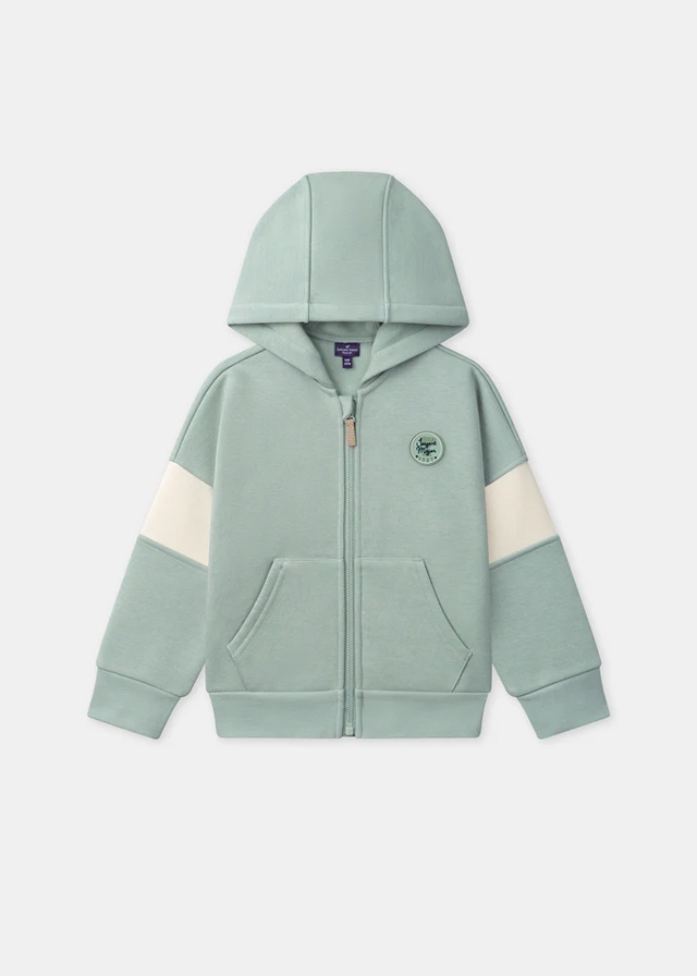 Кофта, з капюшоном,  утеплена, М'ятний, Sergent Major Франція, 26VL