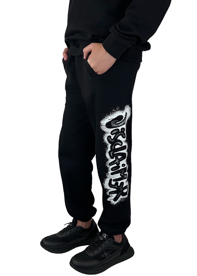 Штани, Чорний, DISCLAIMER Італія, 26OZ