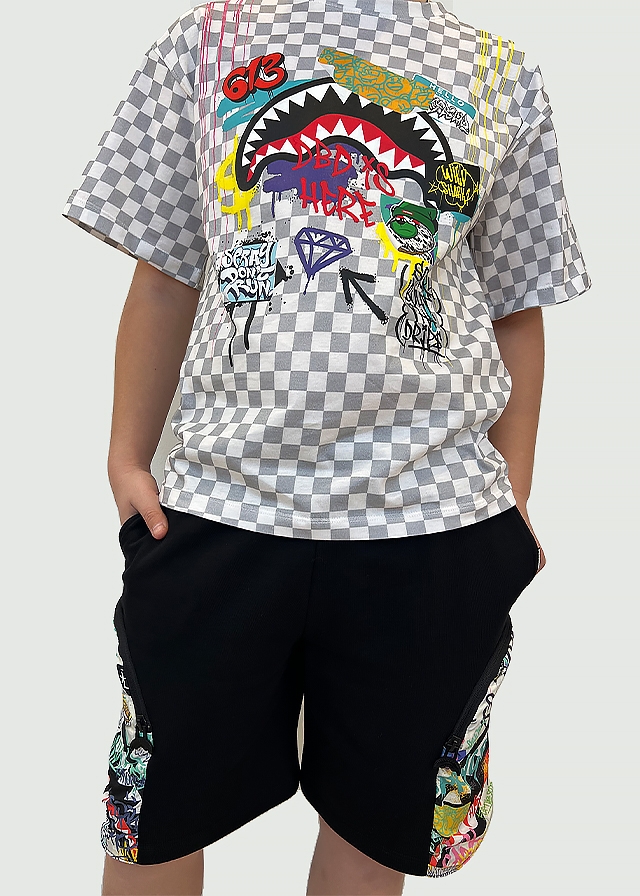 Шорти, Чорний, SPRAYGROUND США, 25VL