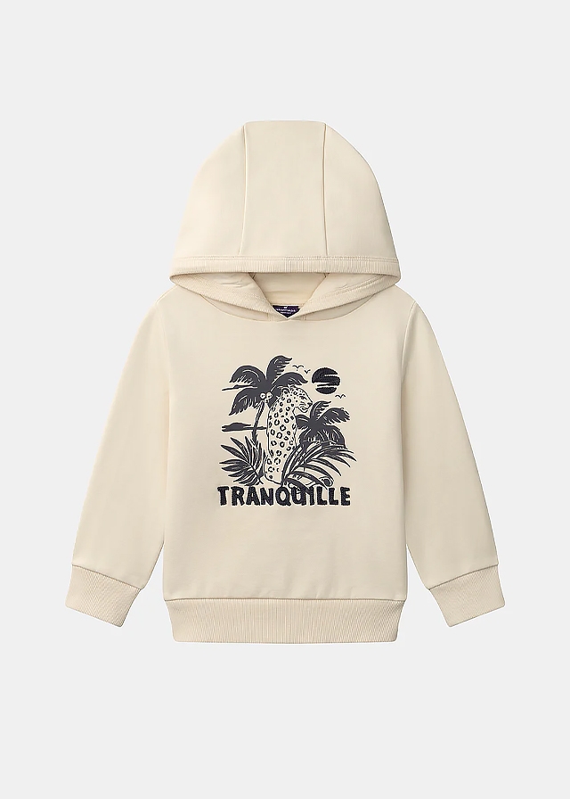 Пуловер, з капюшоном,  утеплений, Бежевий, Sergent Major Франція, 26VL