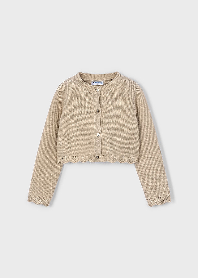 Кофта, з люрексом, Бежевий, Mayoral Іспанія, 26OZ Кофта, з люрексом, Бежевий, Mayoral Іспанія, 26OZ