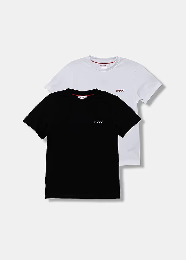 Футболка, 2 шт. Білий,, Чорний, HUGO Німеччина, 26OZ