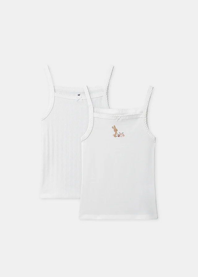 Білизна, Майка 2 шт, Кремовий, Sergent Major Франція, 26VL