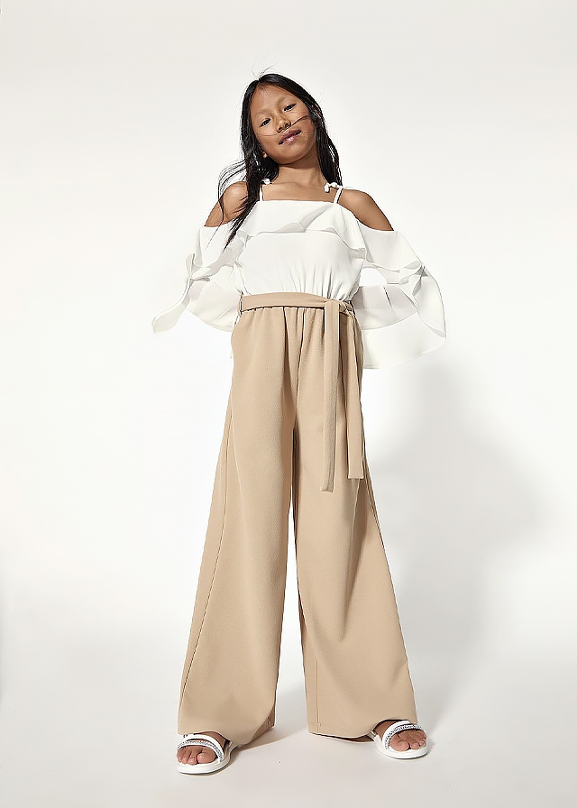 Комбінезон, верх білий, Бежевий, LIU JO Італія, 25VL