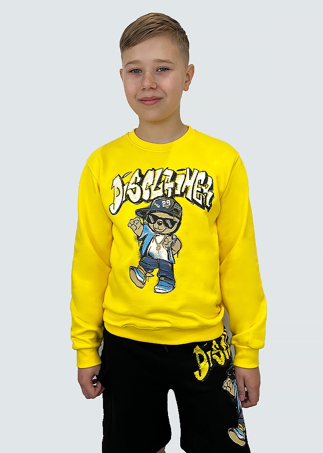 Пуловер, Жовтий, DISCLAIMER Італія, 25VL