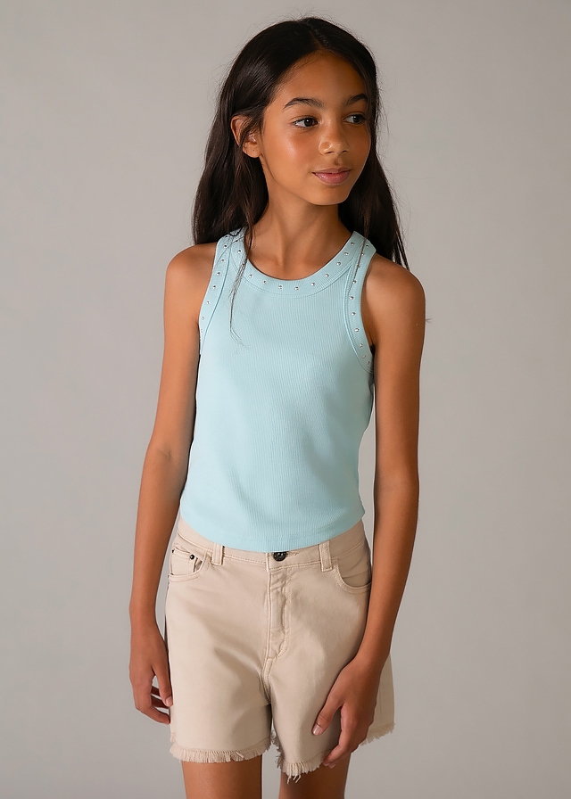 Футболка, Майка, Блакитний, Mayoral Іспанія, 26VL