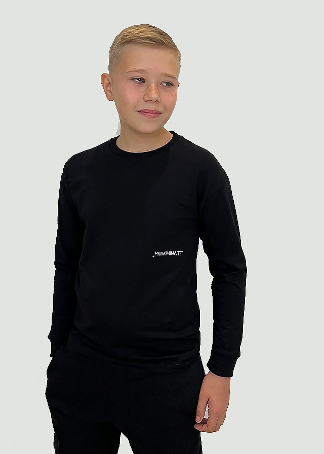 Джемпер, Чорний, HINNOMINATE Італія, 25OZ