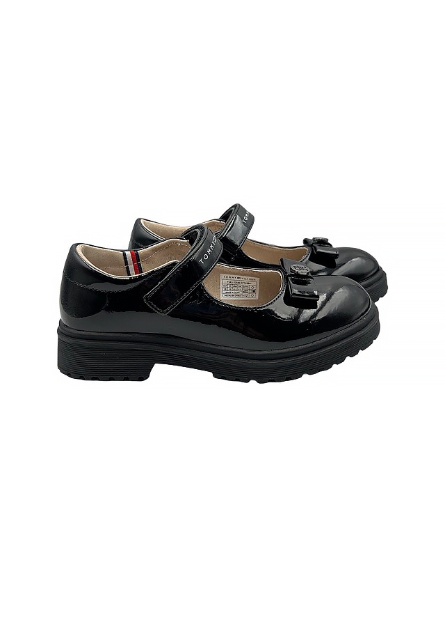 Туфлі, BALLERINA, Чорний, TOMMY-HILFIGER США, 26OZ