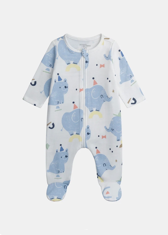 Комбінезон, утеплений, Білий, Du pareil au meme Франція, 26VL