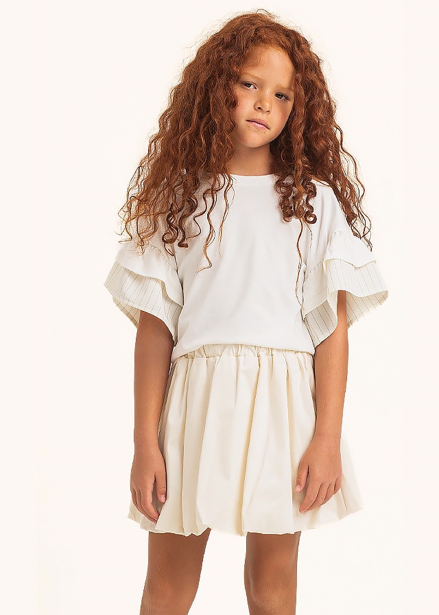 Футболка, Кремовий, VICOLO Італія, 25VL