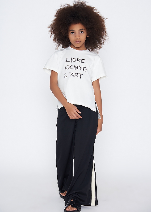 Футболка, Кремовий, Manila Grace Італія, 25VL