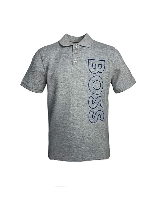Футболка, POLO, Сірий, BOSS Німеччина, 25OZ
