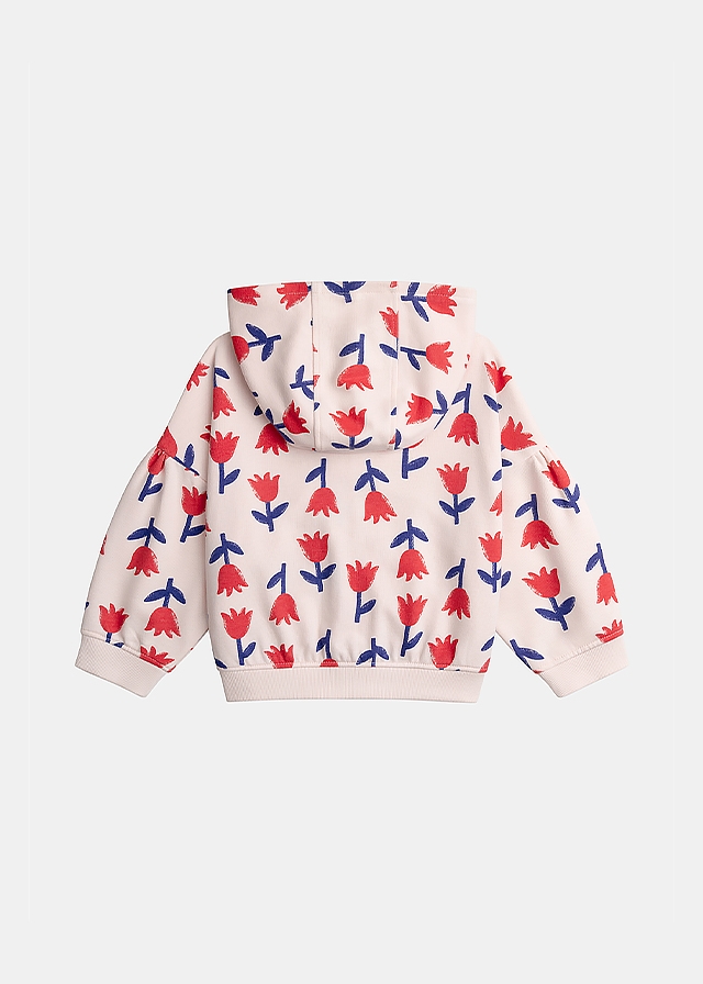 Кофта, з капюшоном, Рожевий, Du pareil au meme Франція, 26VL