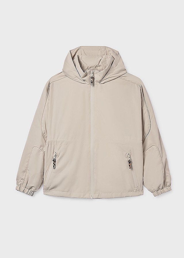 Куртка, з капюшоном, Бежевий, Mayoral Іспанія, 26VL
