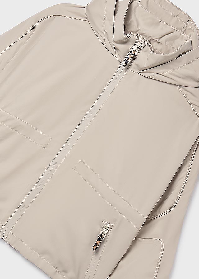 Куртка, з капюшоном, Бежевий, Mayoral Іспанія, 26VL