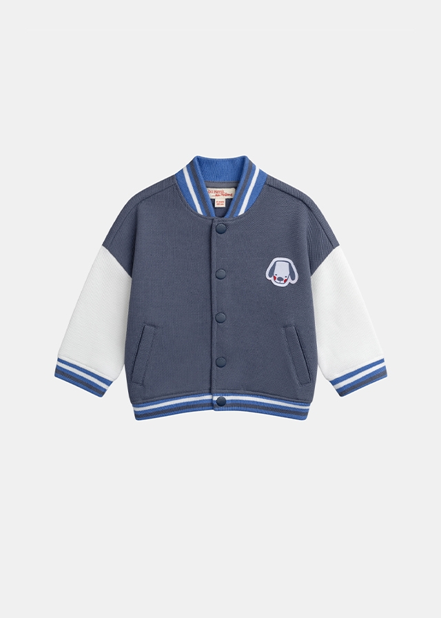 Кофта, утеплена, Сірий, Du pareil au meme Франція, 26VL