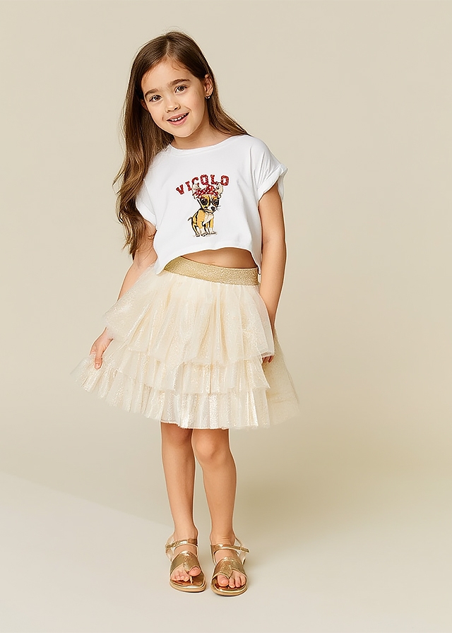 Футболка, Білий, VICOLO Італія, 26VL