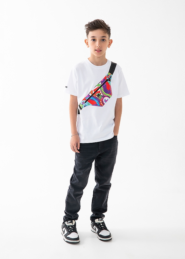 Футболка, Білий, SPRAYGROUND США, 26VL