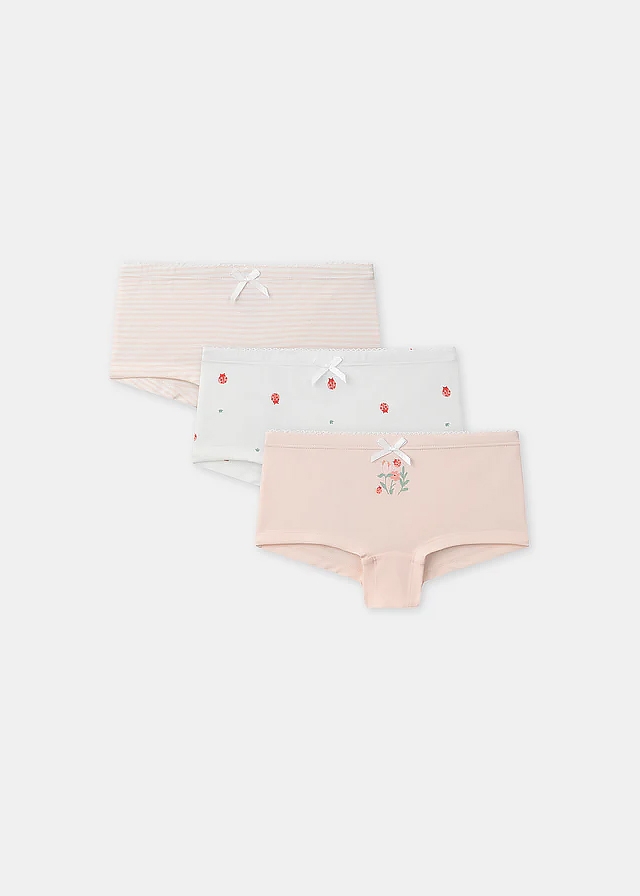 Білизна, Труси 3 шт., Рожевий, Sergent Major Франція, 26VL