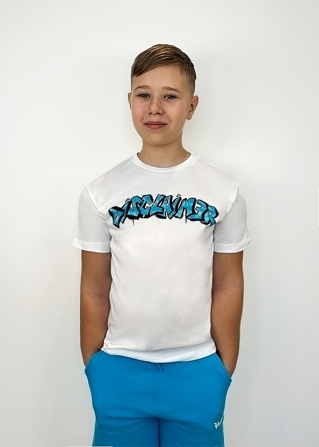 Футболка, Білий, DISCLAIMER Італія, 25VL