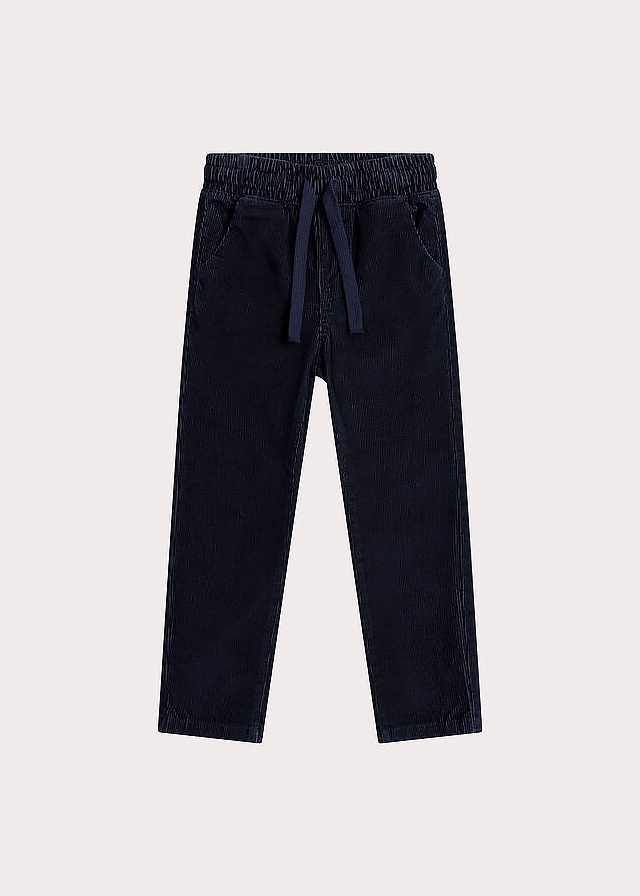 Штани, вельветові, Темно-синій, Du pareil au meme Франція, 26OZ