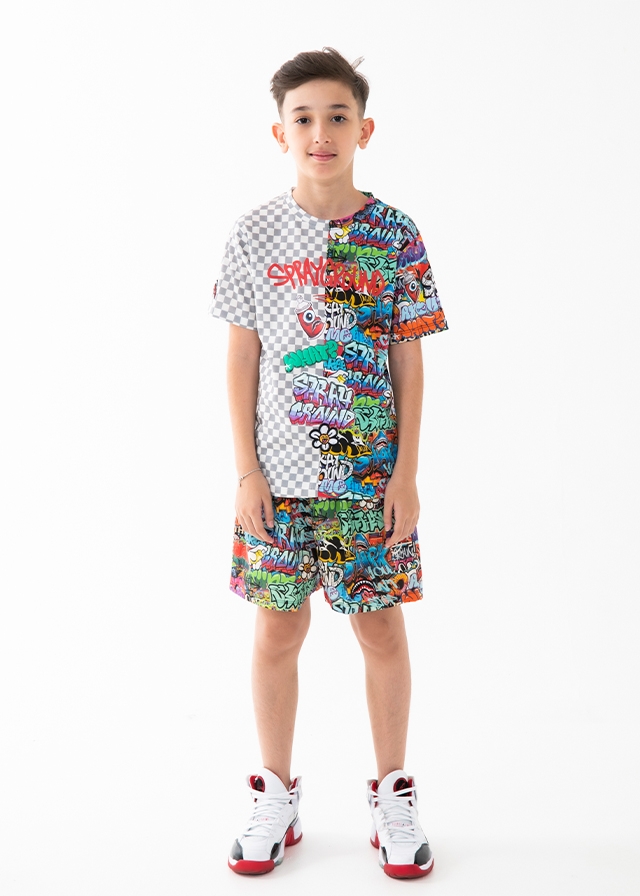 Шорти, Сірий, SPRAYGROUND США, 26VL