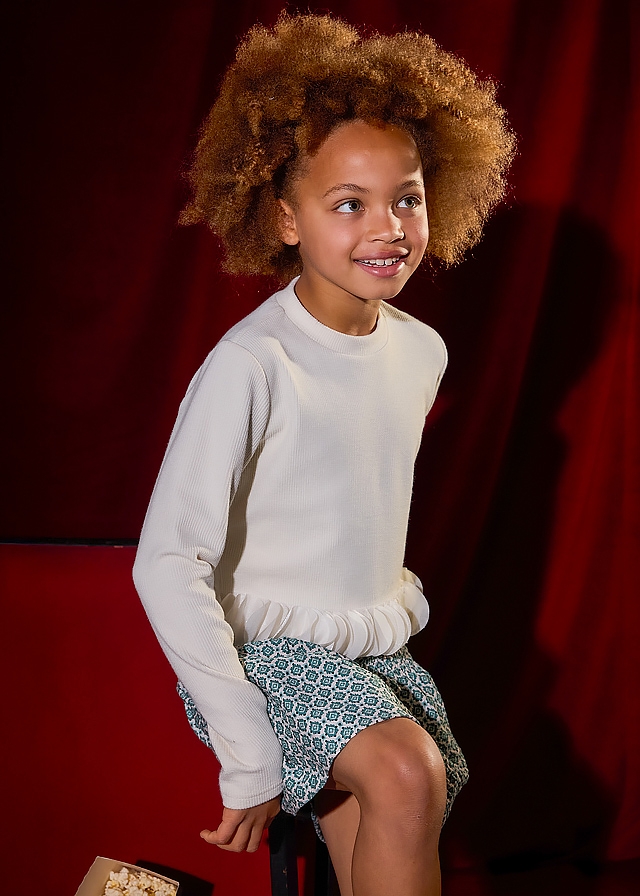 Пуловер, Кремовий, Mayoral Іспанія, 26OZ Пуловер, Кремовий, Mayoral Іспанія, 26OZ