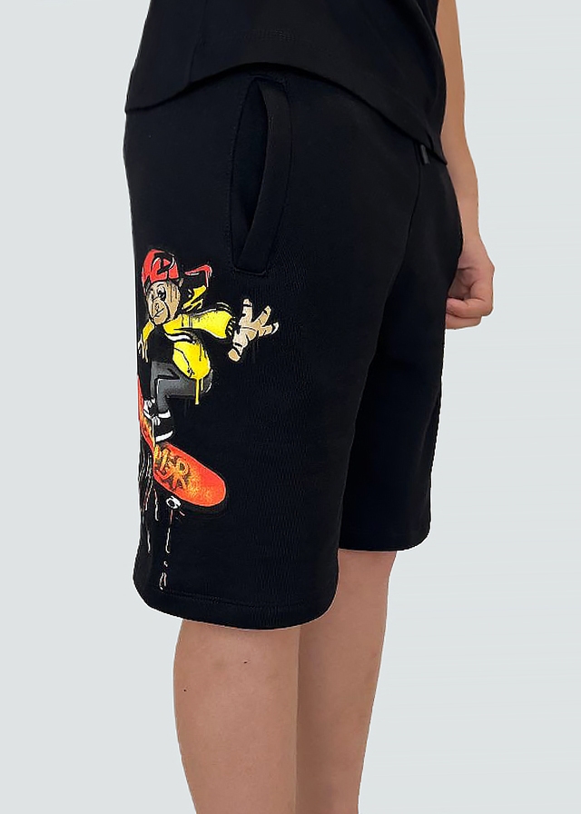 Шорти, Чорний, DISCLAIMER Італія, 25VL