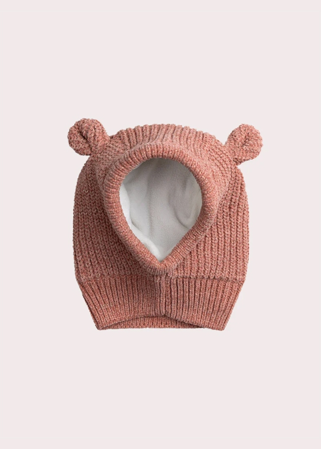 Головний убір Шапка, з люрексом, Рожевий, Du pareil au meme Франція, 26OZ