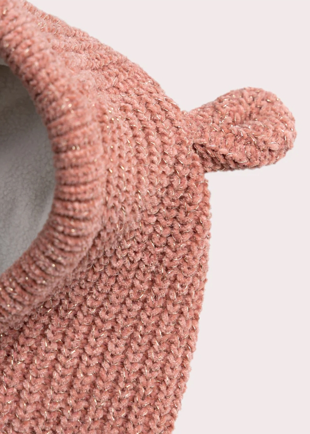 Головний убір Шапка, з люрексом, Рожевий, Du pareil au meme Франція, 26OZ