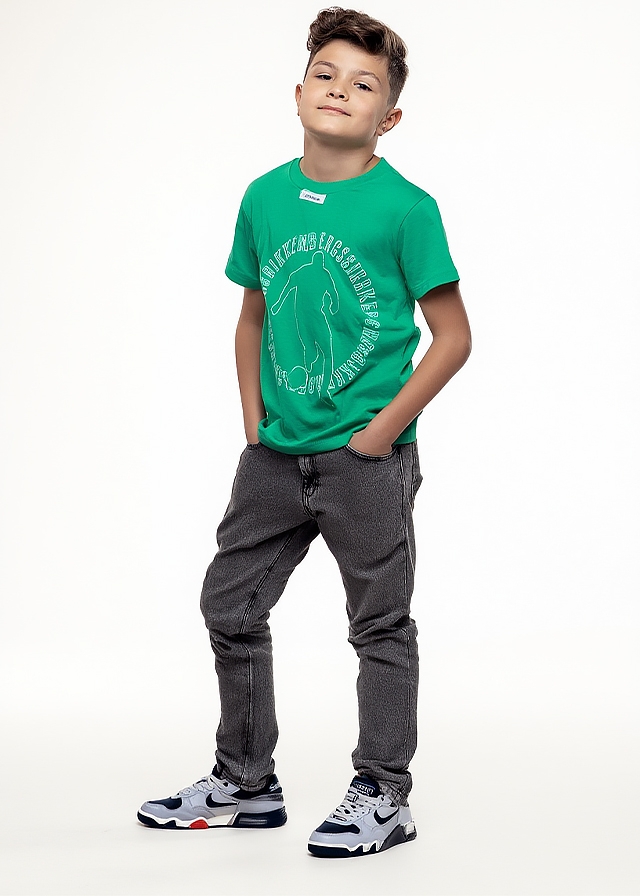 Футболка, Зелений, Bikkembergs Італія, 26VL