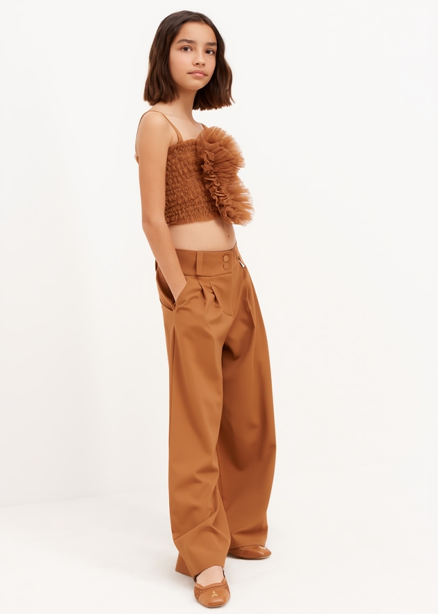 Штани, Коричневий, Patrizia Pepe Італія, 26VL