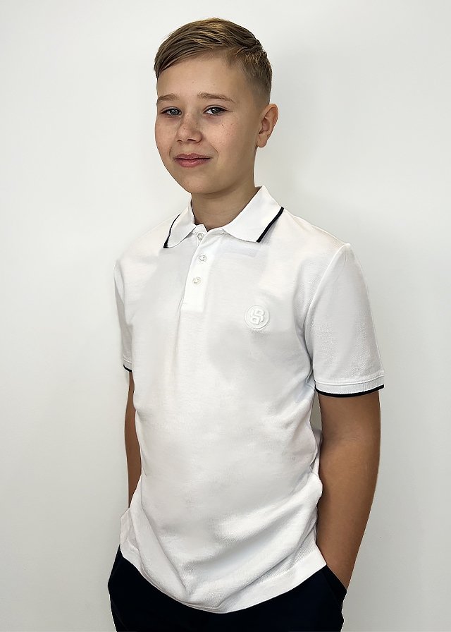 Футболка, POLO, Білий, BOSS Німеччина, 25VL