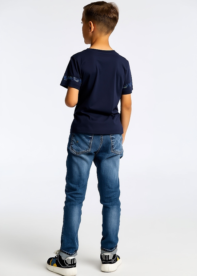 Футболка, Темно-синій, Bikkembergs Італія, 26VL