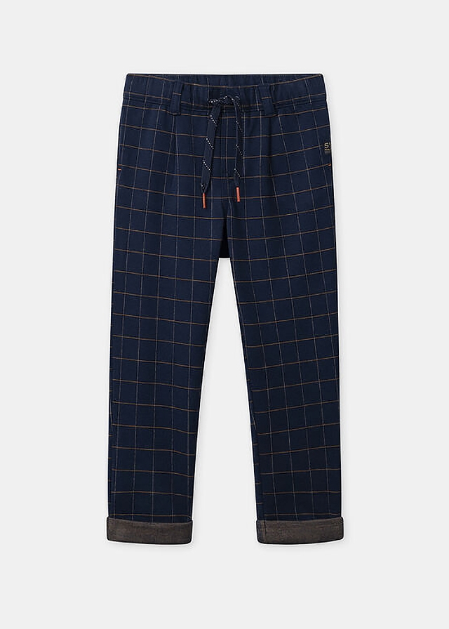 Штани, в клітинку, Темно-синій, Sergent Major Франція, 26OZ