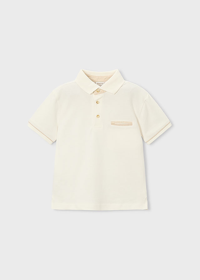 Футболка, POLO, Кремовий, Mayoral Іспанія, 26VL