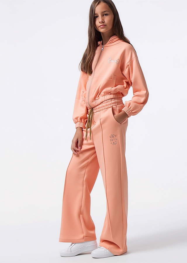 Кофта, з капюшоном, Персиковий, DATCH Італія, 26VL