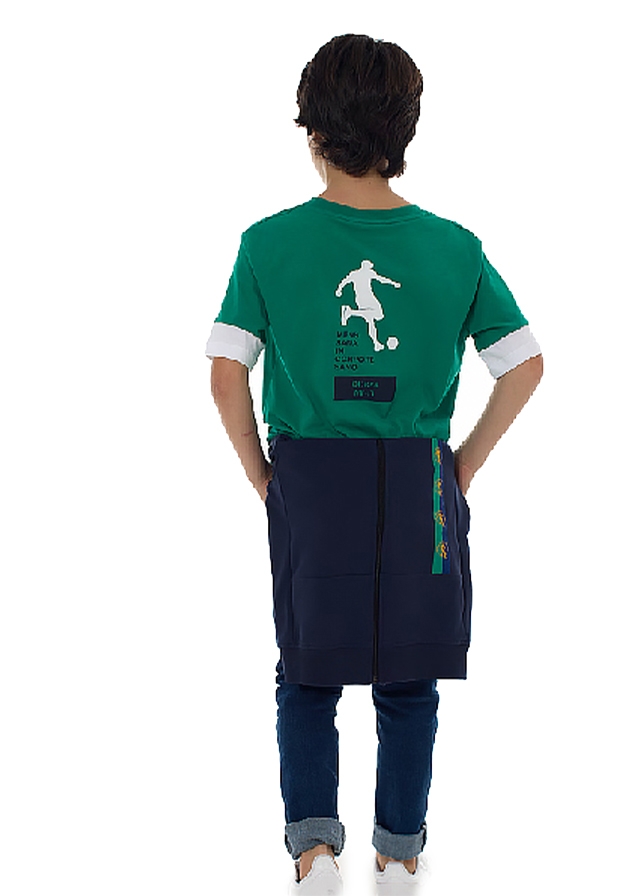 Футболка, Зелений, Bikkembergs Італія, 25VL