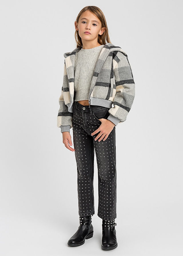 Штани, Джинси, Темно-сірий, TWINSET Італія, 25OZ