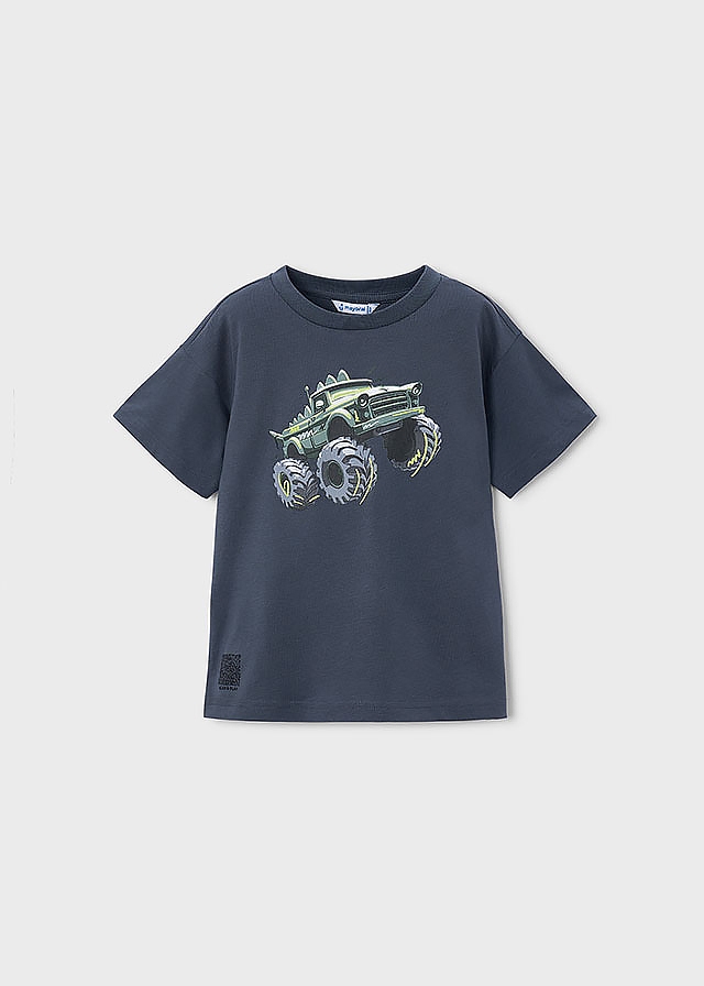 Футболка, Темно-сірий, Mayoral Іспанія, 26VL