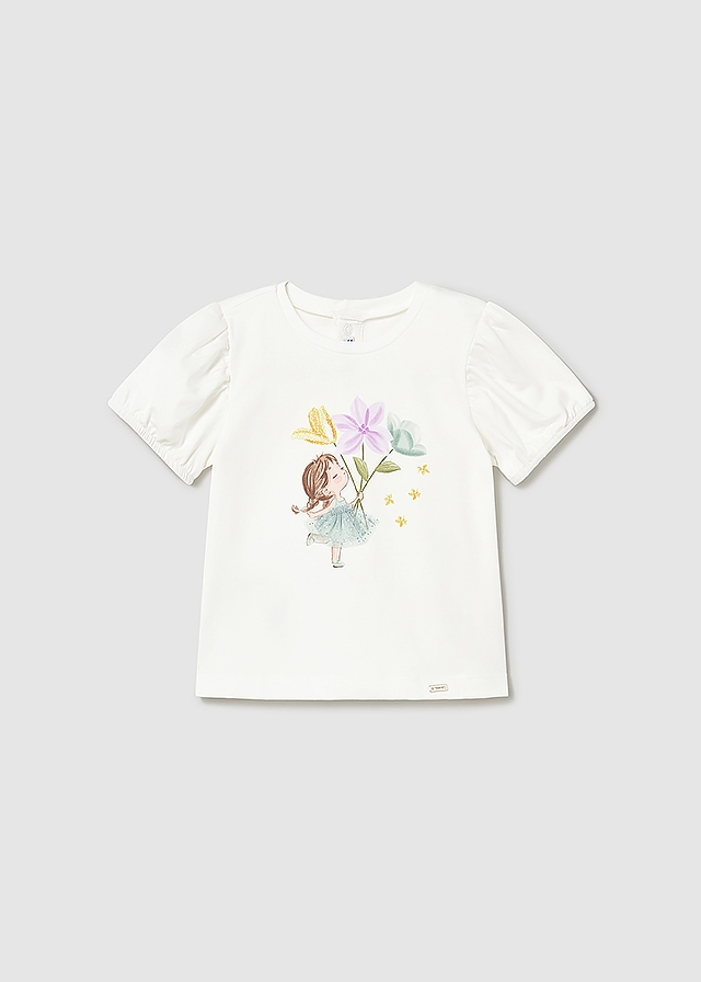 Футболка, Кремовий, Mayoral Іспанія, 26VL