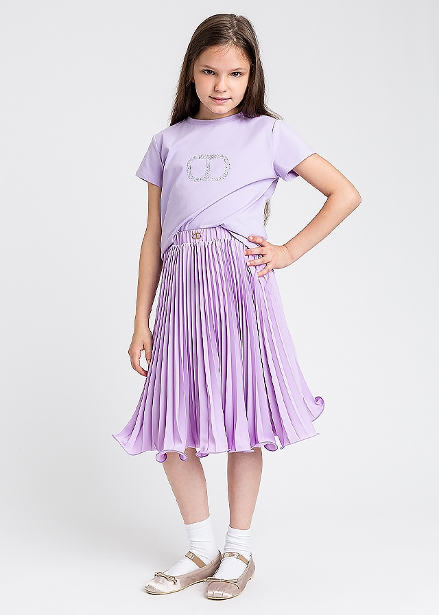 Футболка, Бузковий, TWINSET Італія, 25VL