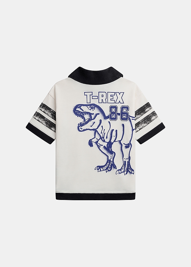 Футболка, POLO, Кремовий, Du pareil au meme Франція, 26VL