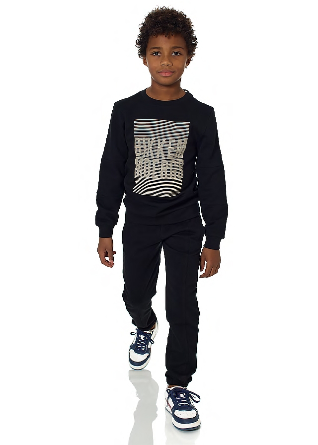 Пуловер, утепленний, Чорний, Bikkembergs Італія, 26OZ