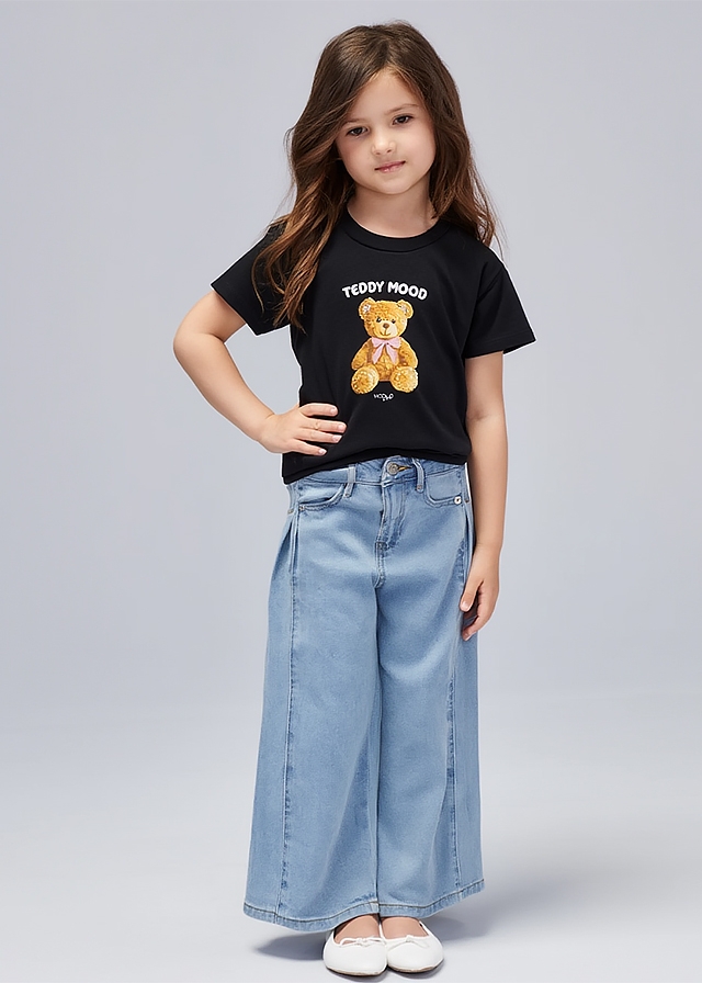 Футболка, Чорний, VICOLO Італія, 26VL